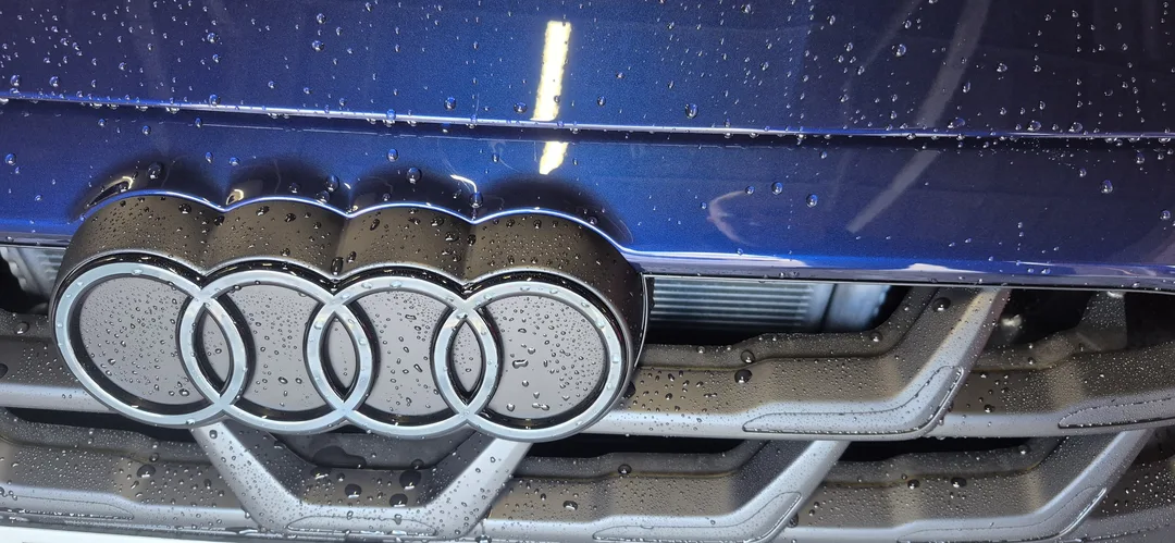 Audi A3 before using air dryer