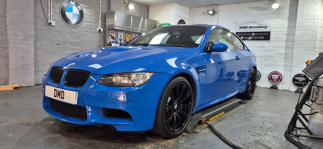 The glossy finish you can expect after ceramic coating at DMD Car Detailing in Paisley