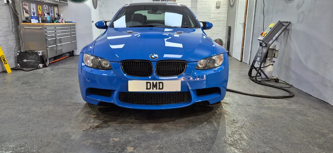 BMW M3 after ceramic paint protection application, Barrhead