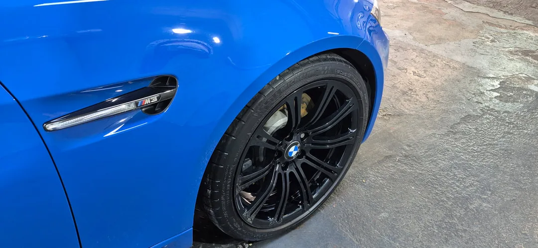 BMW M3 finished with ceramic coating protection at DMD Car Detailing in Paisley
