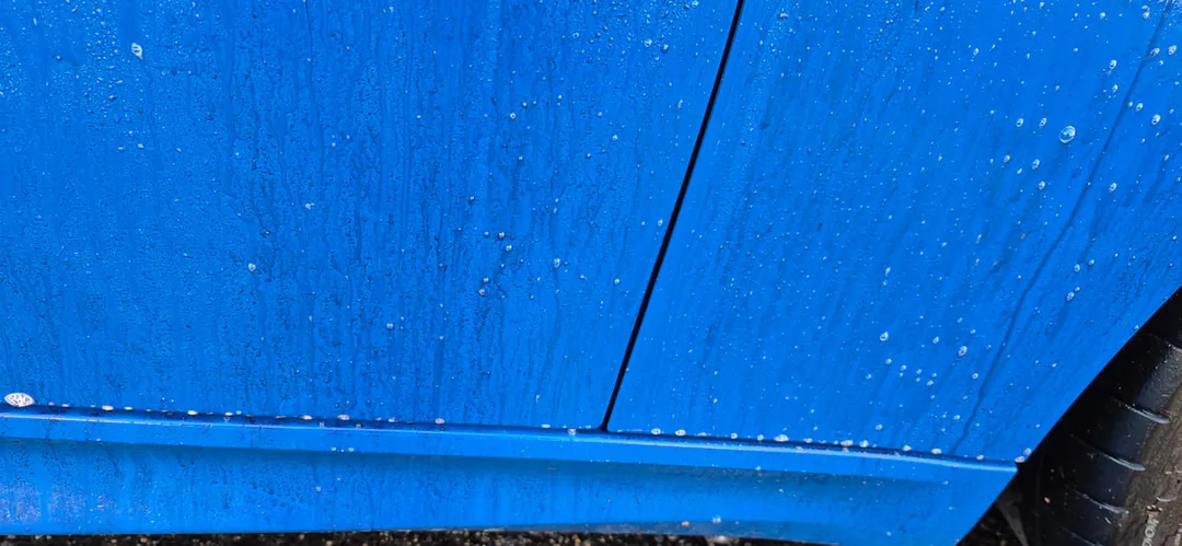 Exterior wash and decontamination in progress, greenock