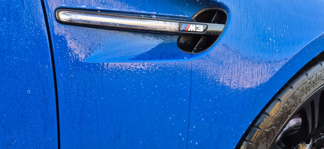 Exterior wash and decontamination in progress, Bishopbriggs