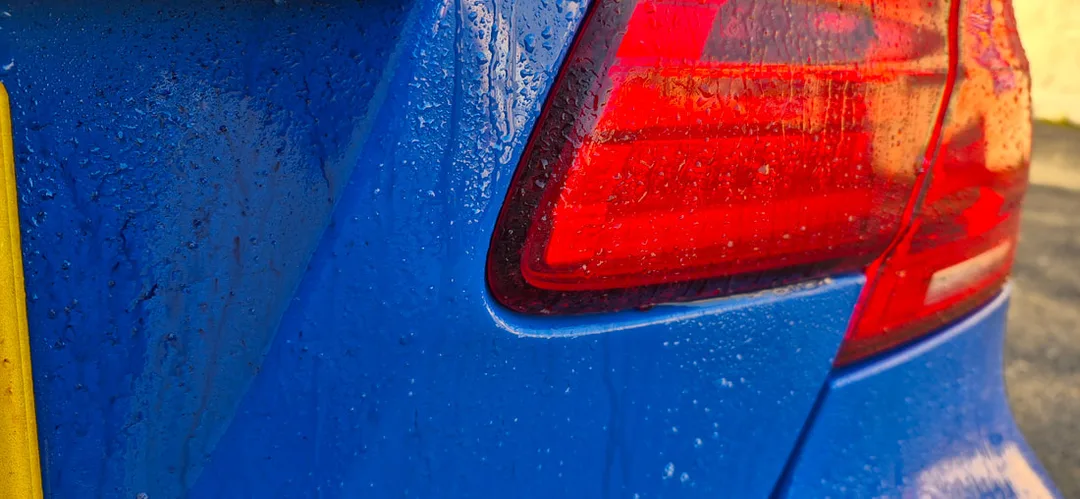 Exterior wash and decontamination in progress, Dumbartion