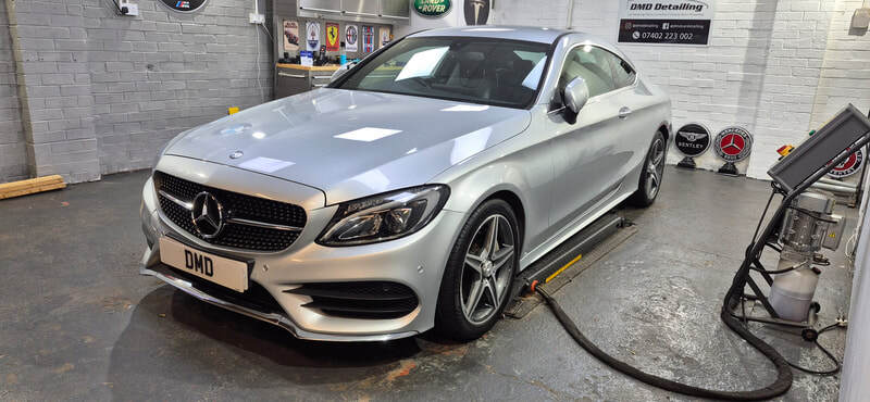 Car Paint Protection Paisley - Mercedes C220d