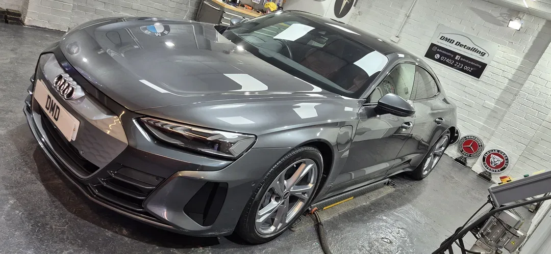 Audi GT after minor paint correction and 2 year ceramic coating by DMD Car Detailing in Paisley near Glasgow