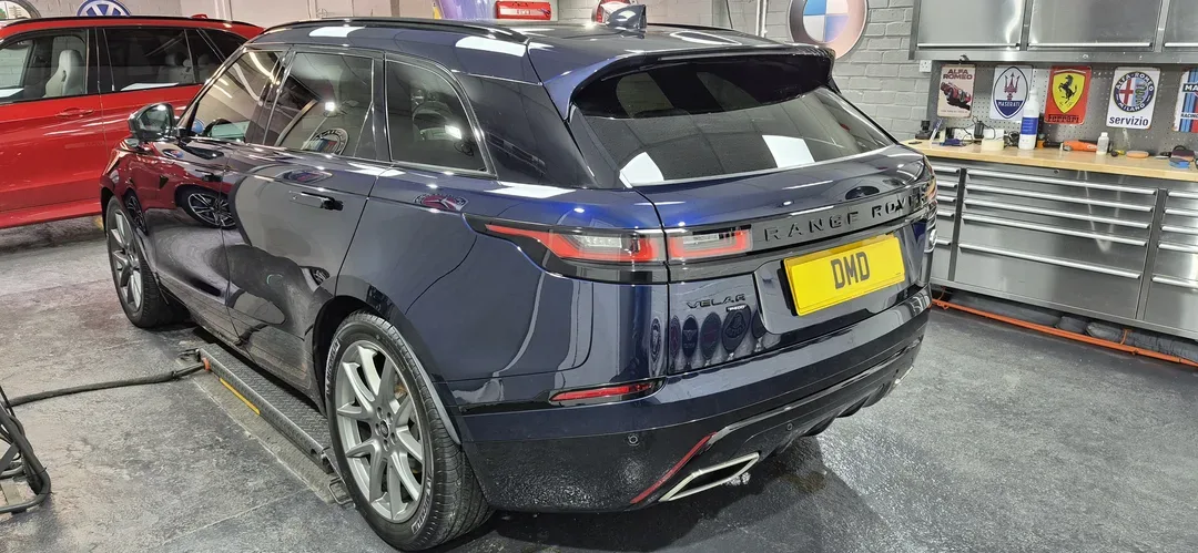 Range Rover Velar after Major Paint Correction and 5 year ceramic coating by DMD Car Detailing in Paisley near Glasgow