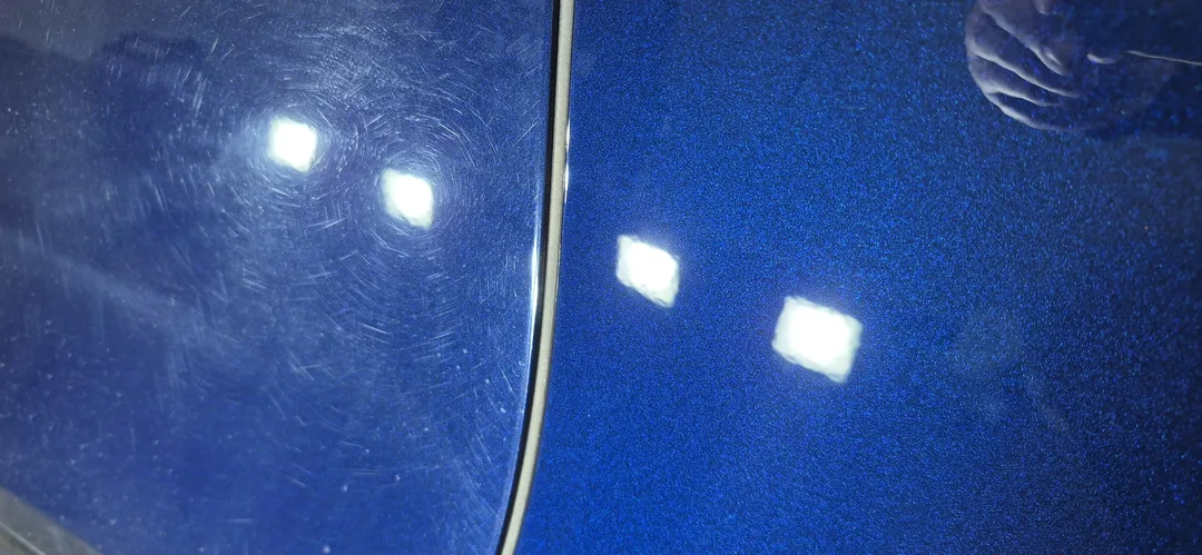 Major Paint Correction – Range Rover Velar P400 (Portofino Blue)