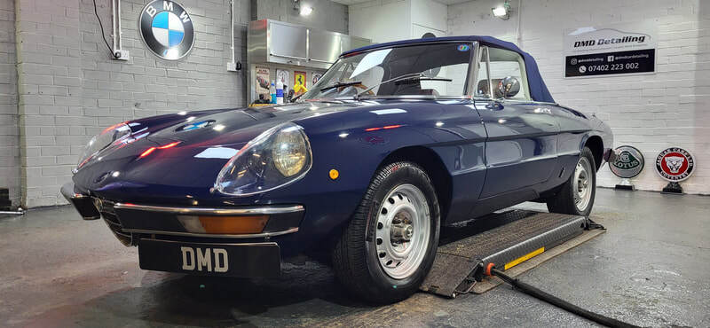 Major Paint Correction Paisley - Alfa Romeo Spider