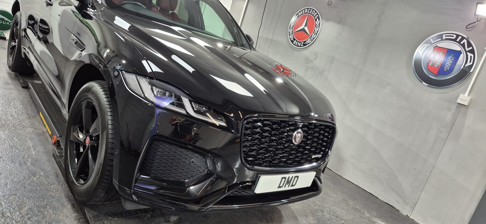 Jaguar F-Pace after Major Paint Correction in Paisley near Glasgow at DMD Car Detailing