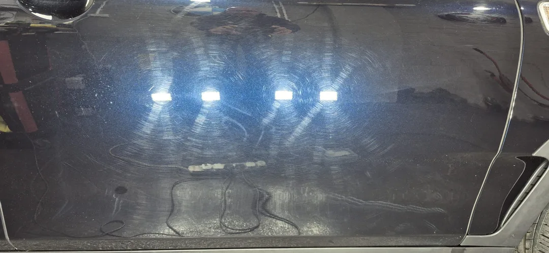 Heavy swirls marks on Mini Cooper Clubman paintwork