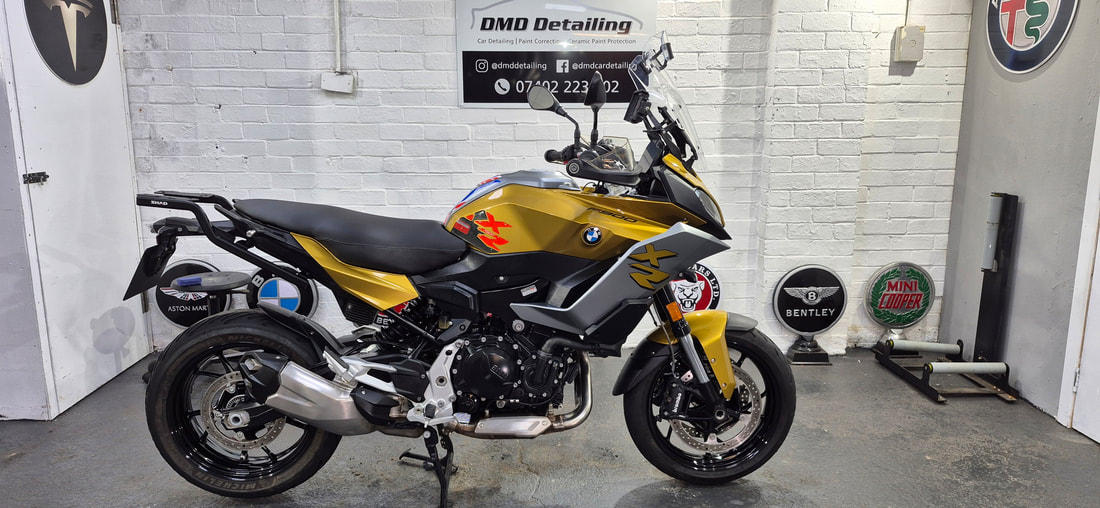Motorbike Machine Polish & Ceramic Coating in Paisley