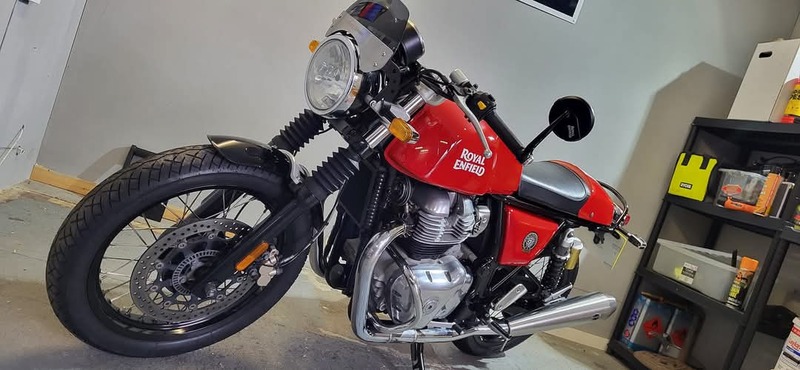 Motorbike Machine Polish & Ceramic Coating Paisley - Royal Enfield