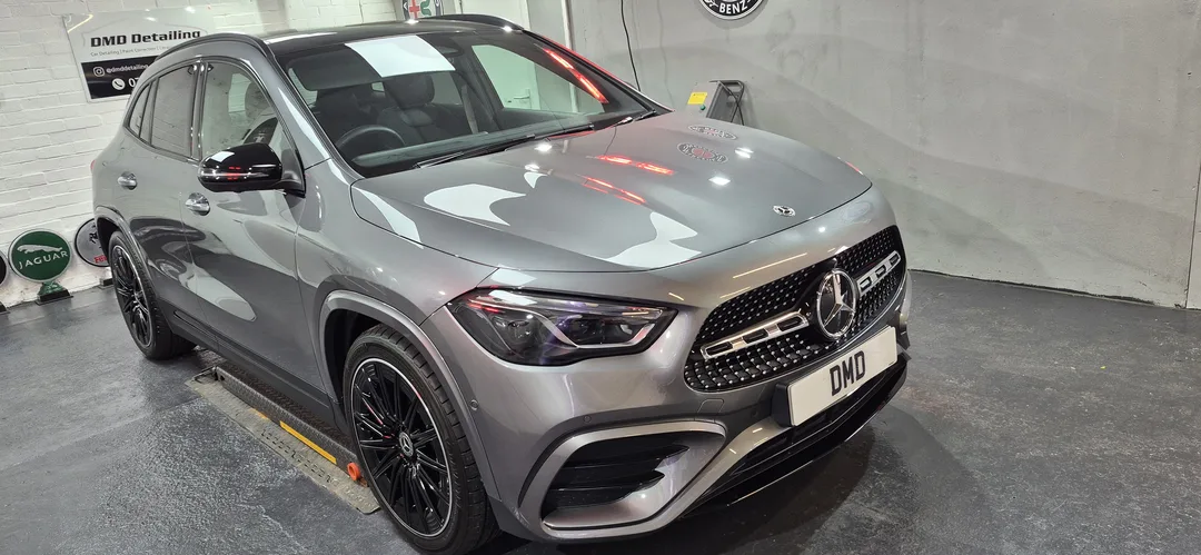 Mercedes after undergoing my New Car Ceramic Coating near Glasgow at DMD Car Detailing in Paisley.