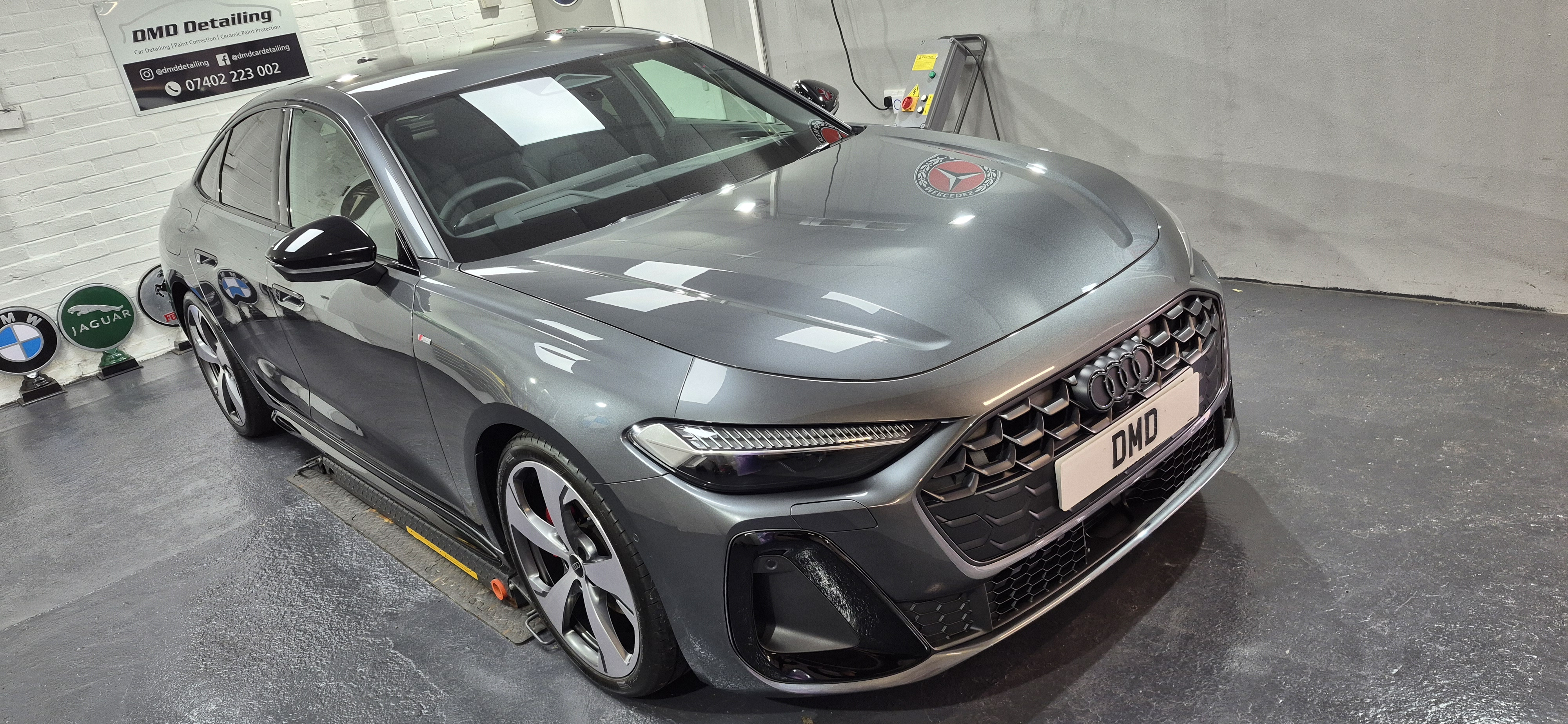New Car Ceramic Coating complete on this Chrono Audi A5 Sportback