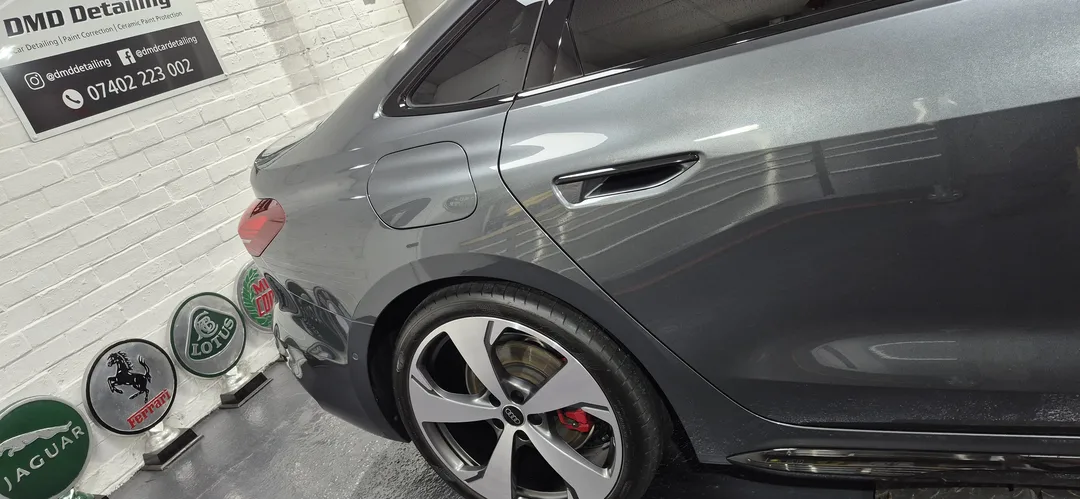 New Car Ceramic Coating Glasgow – Audi A5 Sportback (Chronos Grey)