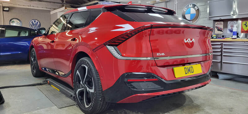 New Car Ceramic Coating Glasgow - Kia EV6 GT Line