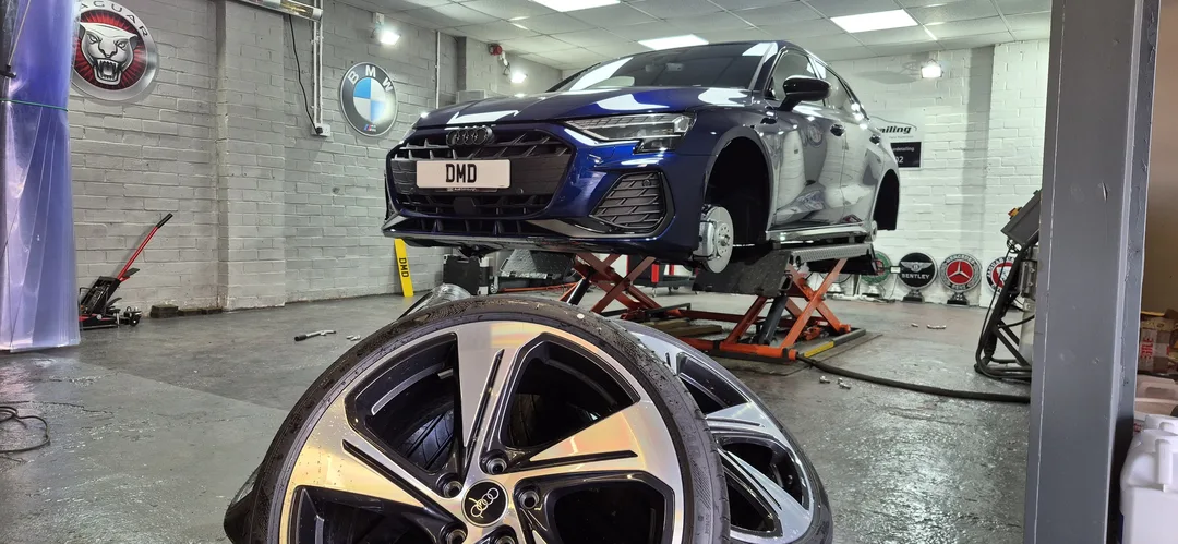 New Car Ceramic Coating - Navarra Blue Audi A3