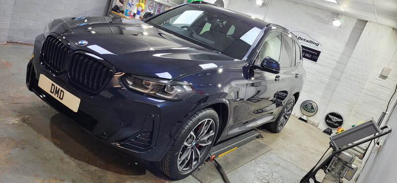 New Car Ceramic Coating Paisley - Carbon Black BMW X3 M Sport