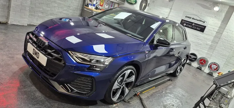 New car detailing and protection carried out in Paisley near Glasgow by DMD Car Detailing.