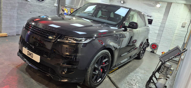 Minor Paint Correction Paisley - Range Rover Sport