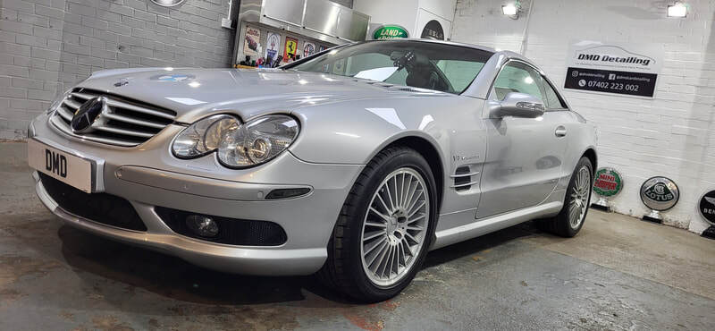 Paint Enhancement Detail Paisley - Mercedes SL55 AMG