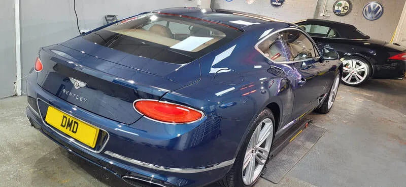Bentley GT paint correction Paisley by DMD Car Detailing