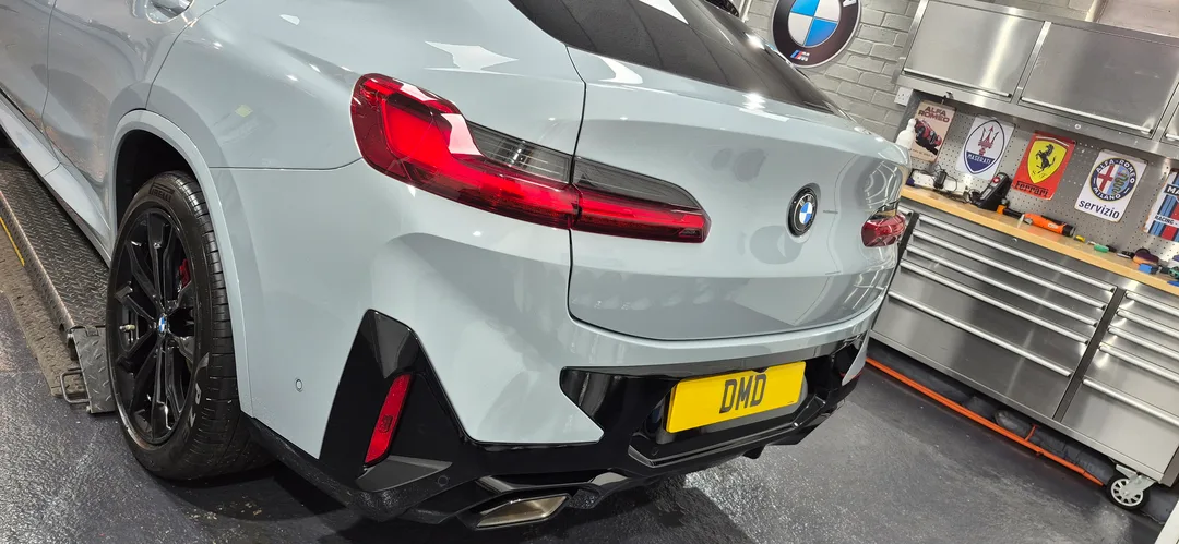 Brooklyn grey paintwork looking glossy after being ceramic coated