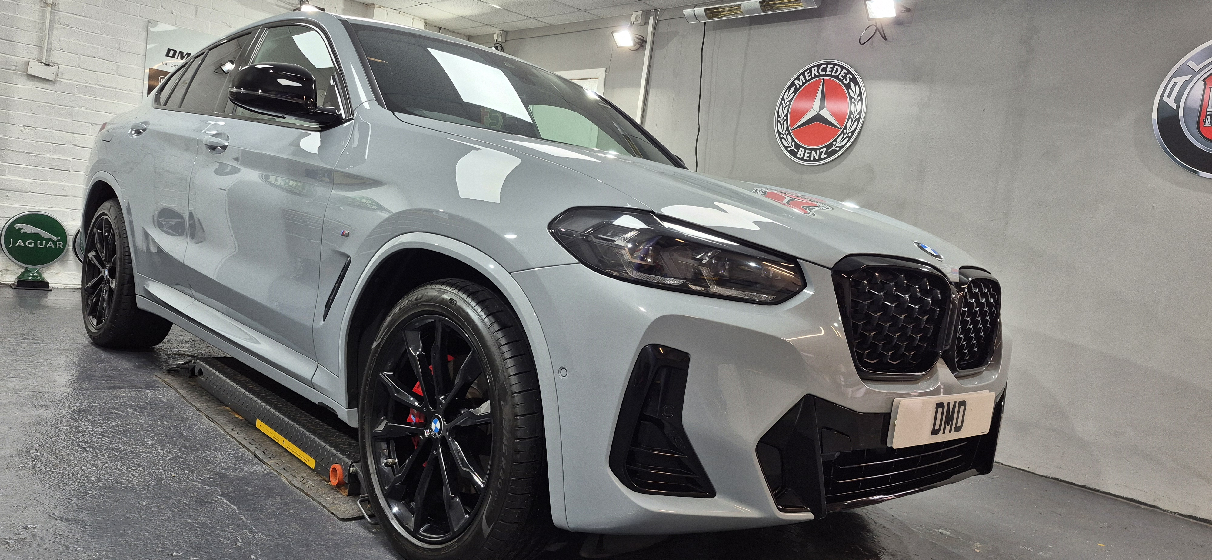 Single stage machine polish carried out on this BMW X3 by DMD Car Detailing in Paisley, just a short drive from Glasgow.