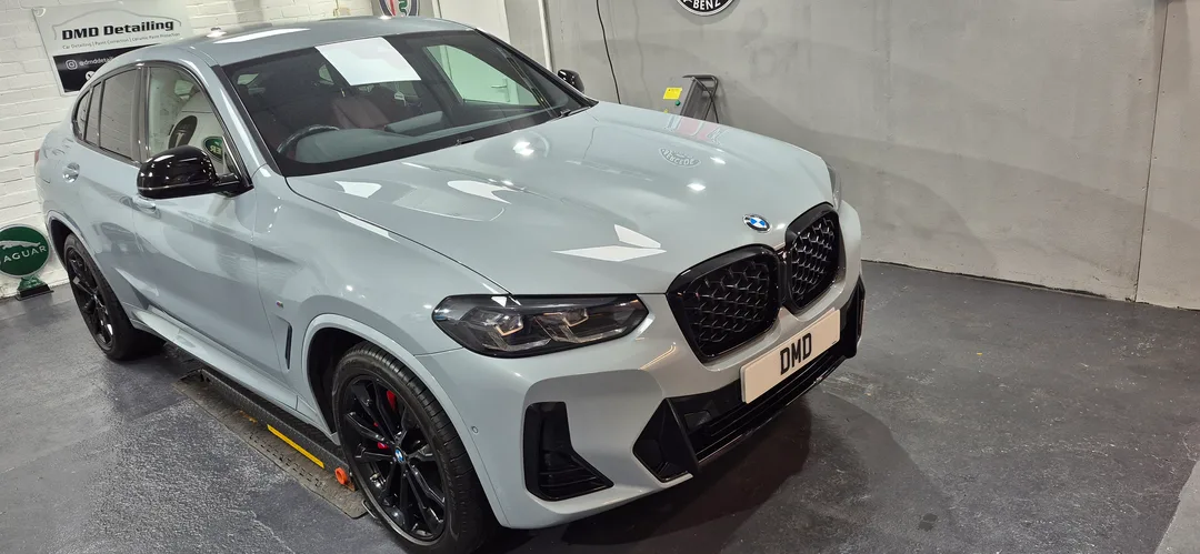machine polish on BMW X4 in Paisley at DMD Car Detailing